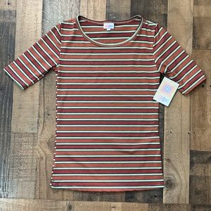 New! Lularoe Gigi Striped T Shirt